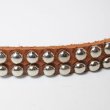 画像4: BRACKNEY LEATHER　2ROWS 5/16DOTS BELT (4)
