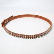 画像3: BRACKNEY LEATHER　2ROWS 5/16DOTS BELT (3)