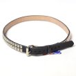 画像2: BRACKNEY LEATHER　PYRAMID 2ROW BELT (2)