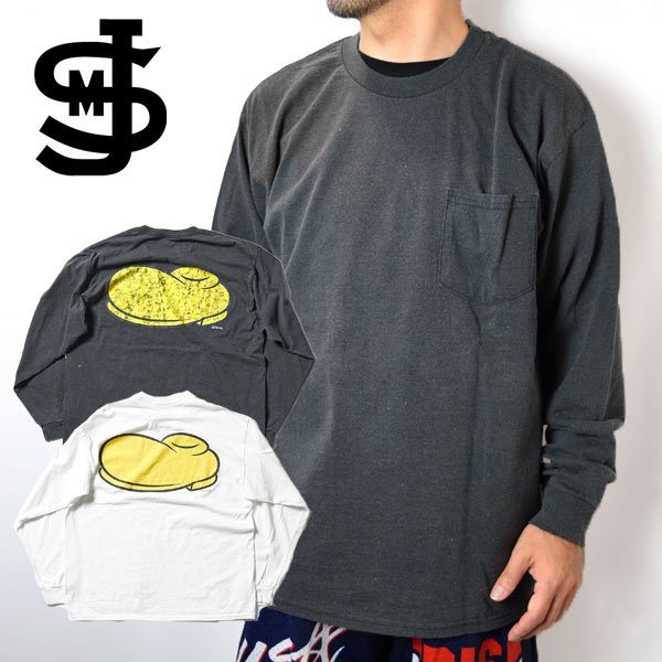 画像1: JACKSON MATISSE 　Mickey Mouse Long Sleeve Pocket T-Shirt (1)