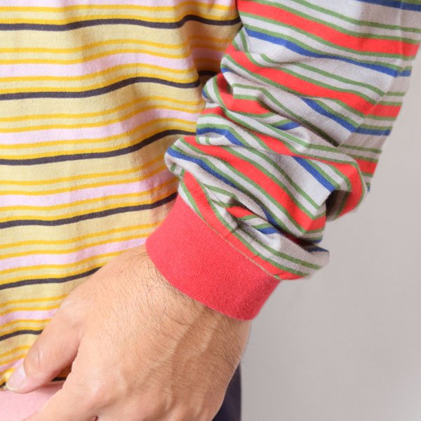 画像10: JACKSON MATISSE 　Long Sleeve Multicolor BORDER Tee (10)