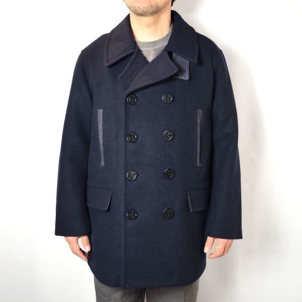 画像3: FIDELITY × BLUE BLUE　10ボタン Pコート (3)