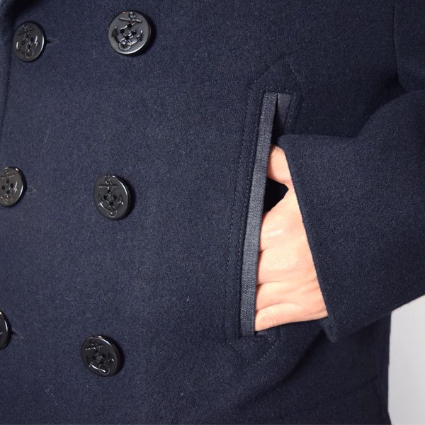 画像10: FIDELITY × BLUE BLUE　10ボタン Pコート (10)