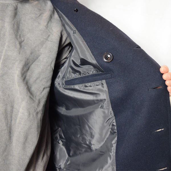 画像14: FIDELITY × BLUE BLUE　10ボタン Pコート (14)