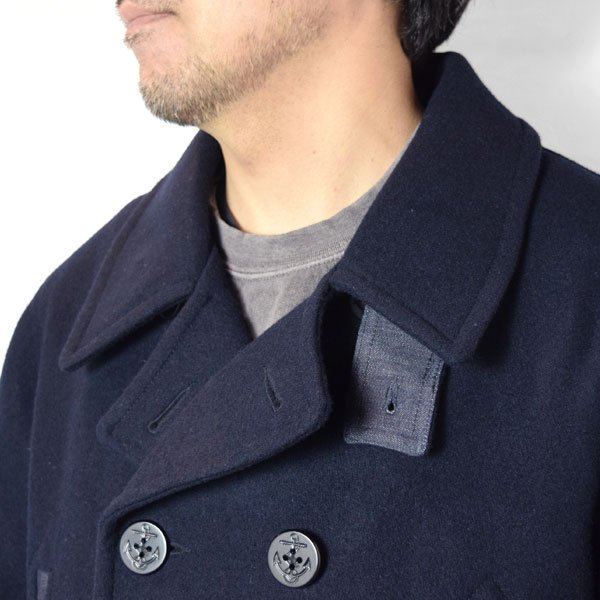 画像7: FIDELITY × BLUE BLUE　10ボタン Pコート (7)