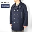 画像1: FIDELITY × BLUE BLUE　10ボタン Pコート (1)
