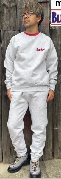 画像6: gym master × BLUE BLUE　フリースライニングスウェットパンツ (6)