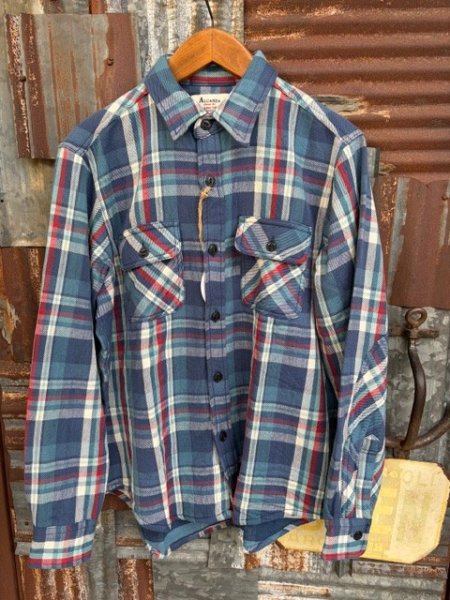 画像41: 【カラー追加】ALCARZA　ヘビーフランネル チェックシャツ (41)