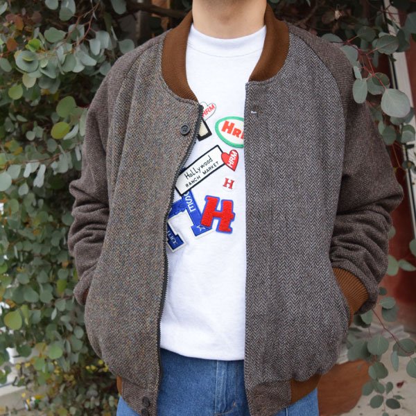 画像2: Yoused　ハリスツイードダービージャケット  (2)