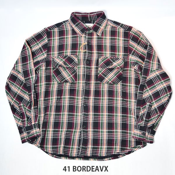 画像19: 【カラー追加】ALCARZA　ヘビーフランネル チェックシャツ (19)