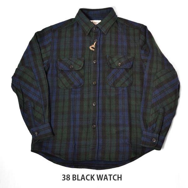 画像24: 【カラー追加】ALCARZA　ヘビーフランネル チェックシャツ (24)