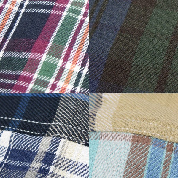 画像27: 【カラー追加】ALCARZA　ヘビーフランネル チェックシャツ (27)