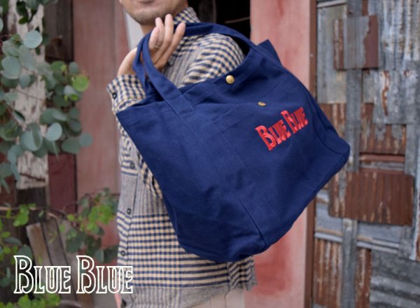 画像2: 【再入荷】BLUE BLUE BBアンカーキャンバスバッグL　（アンカーバッグ）　TBG (2)
