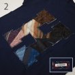 画像4: H.R.REMAKE×RUSTY TO SHINE   USED TIE PTW H PATCH Tシャツ　サイズ：S (4)