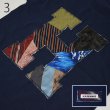 画像5: H.R.REMAKE×RUSTY TO SHINE   USED TIE PTW H PATCH Tシャツ　サイズ：S (5)