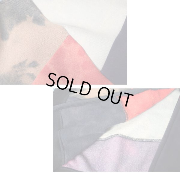 画像18: H.R.REMAKE×RUSTY TO SHINE  タイダイパッチワーク ジップパーカ (18)