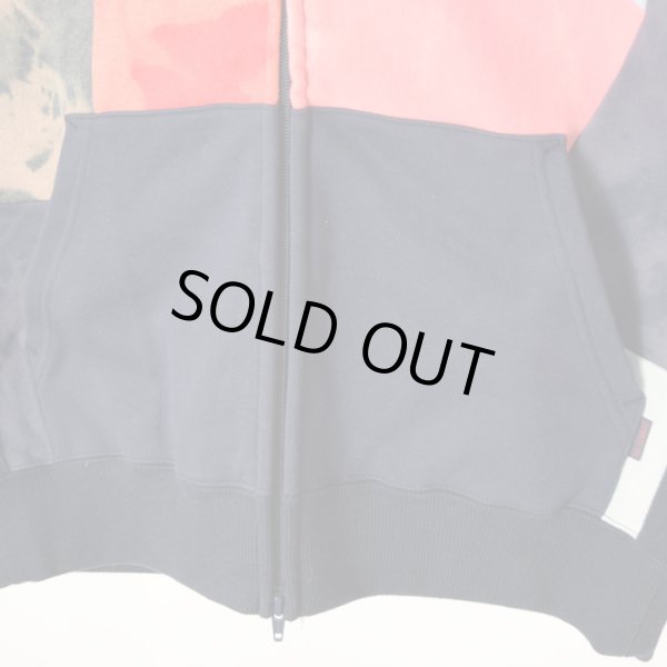 画像13: H.R.REMAKE×RUSTY TO SHINE  タイダイパッチワーク ジップパーカ (13)