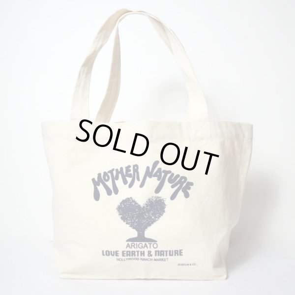 画像3: HOLLYWOOD RANCH MARKET　Mother Nature トートバッグL　TBG (3)