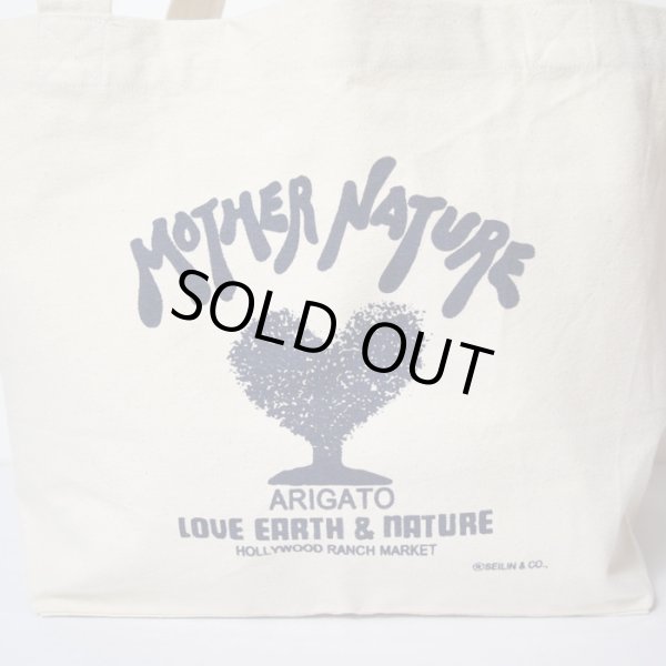画像7: HOLLYWOOD RANCH MARKET　Mother Nature トートバッグL　TBG (7)