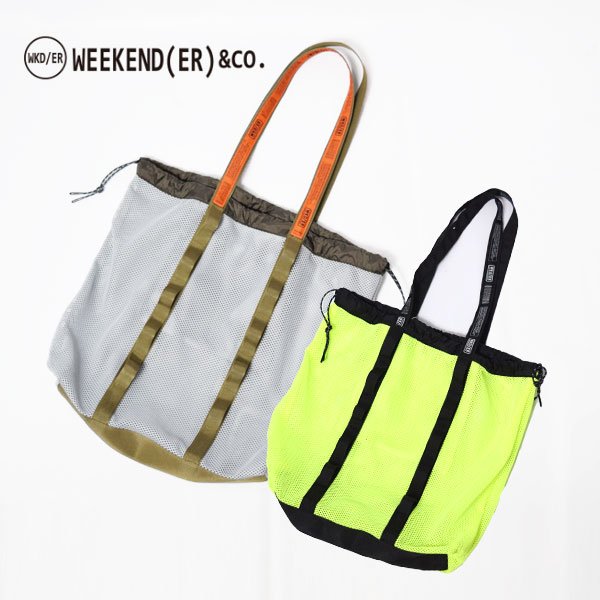 画像1: WEEKEND（ER）WKDMESH TOTE (1)