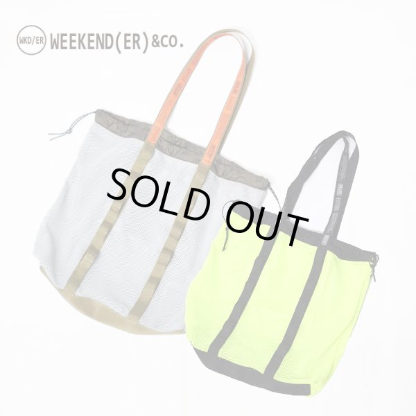 画像1: WEEKEND（ER）WKDMESH TOTE (1)