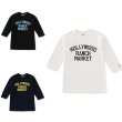 画像2: 【10/下 入荷分予約】HOLLYWOOD RANCH MARKET　DOUBLE LOGOプリント ストレッチフライスハーフスリーブ (2)