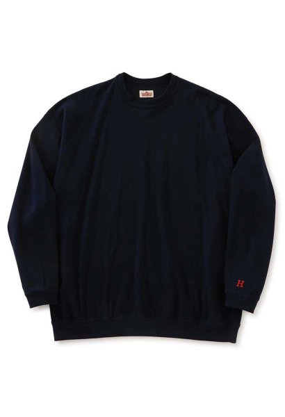 画像10: HOLLYWOOD RANCH MARKET　ストレッチフライス 9.5oz ヘムリブ ロングスリーブTシャツ (10)