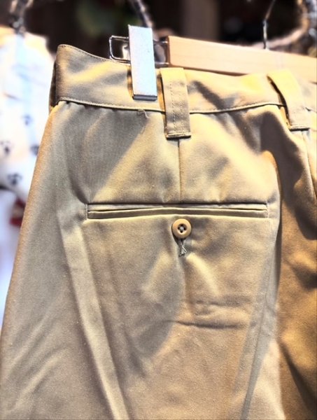 画像4: 【再入荷】BIG MIKE　NEW ピンタック チノパンツ (4)