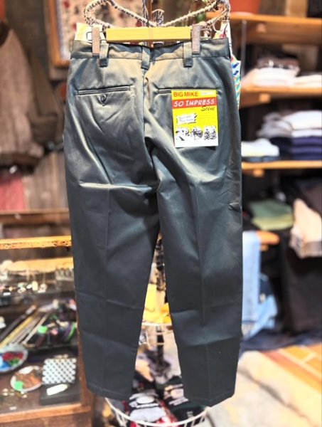 画像7: 【再入荷】BIG MIKE　NEW ピンタック チノパンツ (7)