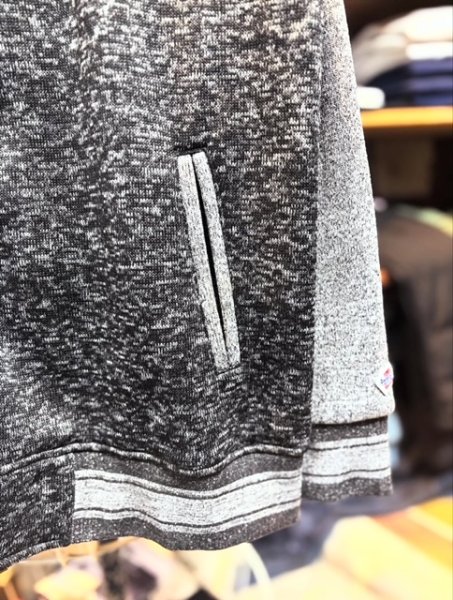 画像4: JEMORGAN　ニットフリースZIPボリュームネック (4)