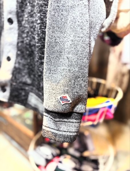 画像5: JEMORGAN　ニットフリースZIPボリュームネック (5)