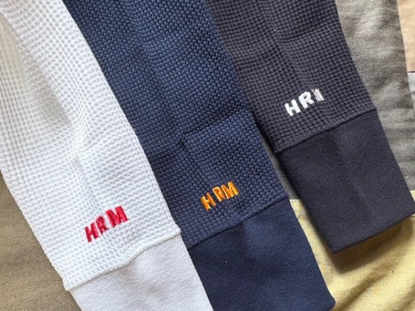 画像7:  HanesｘHOLLYWOOD RANCH MARKET　Hanes x HRM / EXCLUSIVE エンブロイダリーサーマル 2パックTシャツ (7)