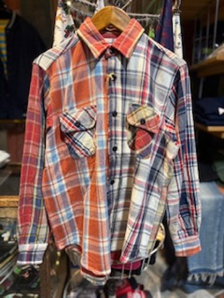 画像37: 【カラー追加】ALCARZA　ヘビーフランネル チェックシャツ (37)