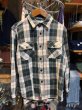 画像33: 【新色入荷】ALCARZA　ヘビーフランネル チェックシャツ (33)