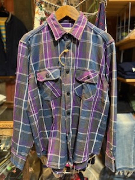 画像32: 【カラー追加】ALCARZA　ヘビーフランネル チェックシャツ (32)