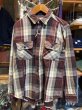 画像31: 【新色入荷】ALCARZA　ヘビーフランネル チェックシャツ (31)
