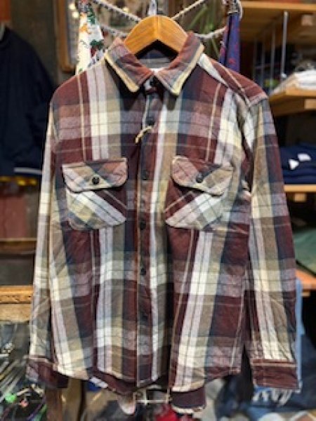 画像31: 【カラー追加】ALCARZA　ヘビーフランネル チェックシャツ (31)