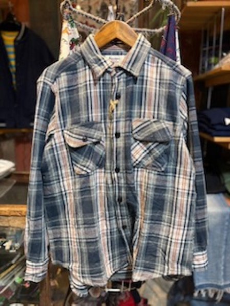 画像30: 【カラー追加】ALCARZA　ヘビーフランネル チェックシャツ (30)