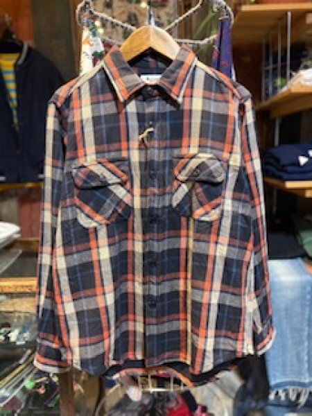 画像29: 【カラー追加】ALCARZA　ヘビーフランネル チェックシャツ (29)