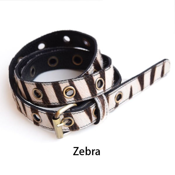 画像3: jawandi 　MULTI HOLE W LEATHER BELT (3)