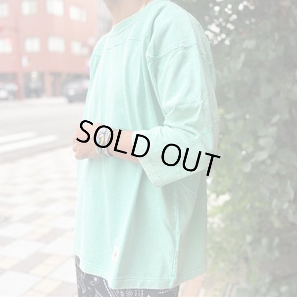 画像2: IMPRESTORE　Football half sleeve/ Sonya t-cloth V.D (2)