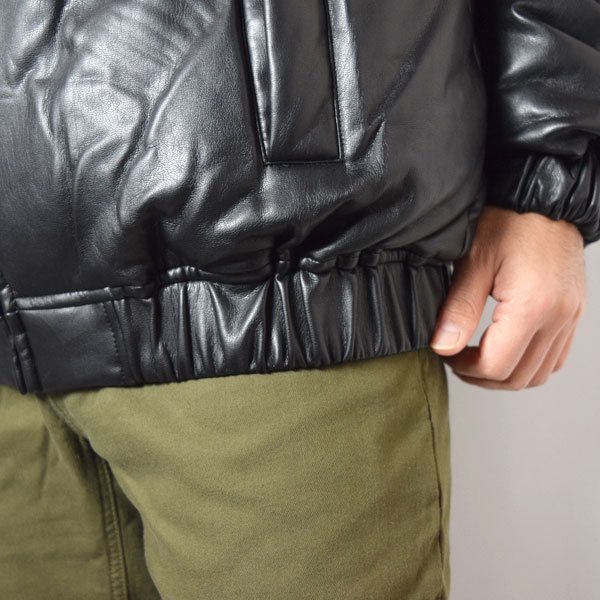 画像14: FIRST DOWN　PU LEATHER V-DOWN JACKET  (14)