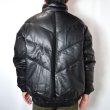 画像5: FIRST DOWN　PU LEATHER V-DOWN JACKET  (5)