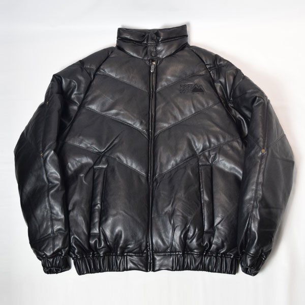 画像6: FIRST DOWN　PU LEATHER V-DOWN JACKET  (6)