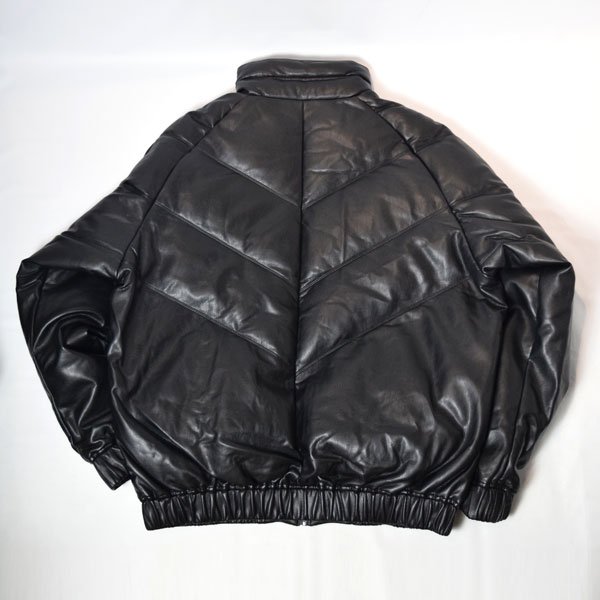 画像7: FIRST DOWN　PU LEATHER V-DOWN JACKET  (7)