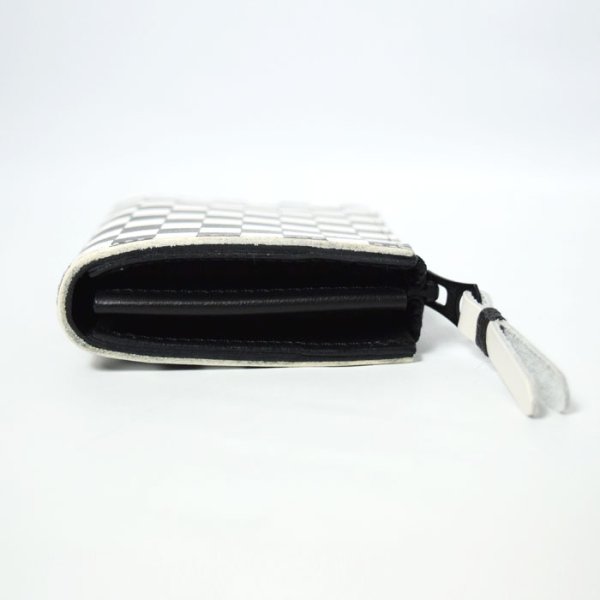 画像5: RE.ACT ×ラスティートゥーシャイン Checker flag L-Fastener Compact Wallet (5)