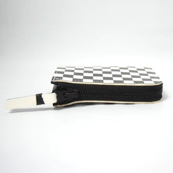 画像6: RE.ACT ×ラスティートゥーシャイン Checker flag L-Fastener Compact Wallet (6)