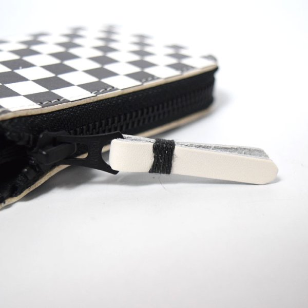 画像7: RE.ACT ×ラスティートゥーシャイン Checker flag L-Fastener Compact Wallet (7)