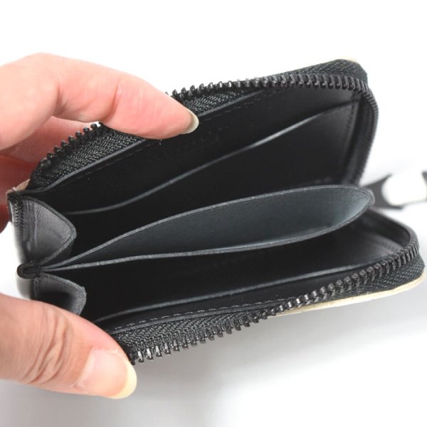 画像8: RE.ACT ×ラスティートゥーシャイン Checker flag L-Fastener Compact Wallet (8)