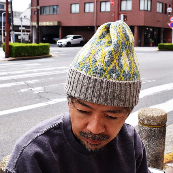 画像2: 【代引き不可】HIGHLAND2000　CHECK BOB CAP (2)